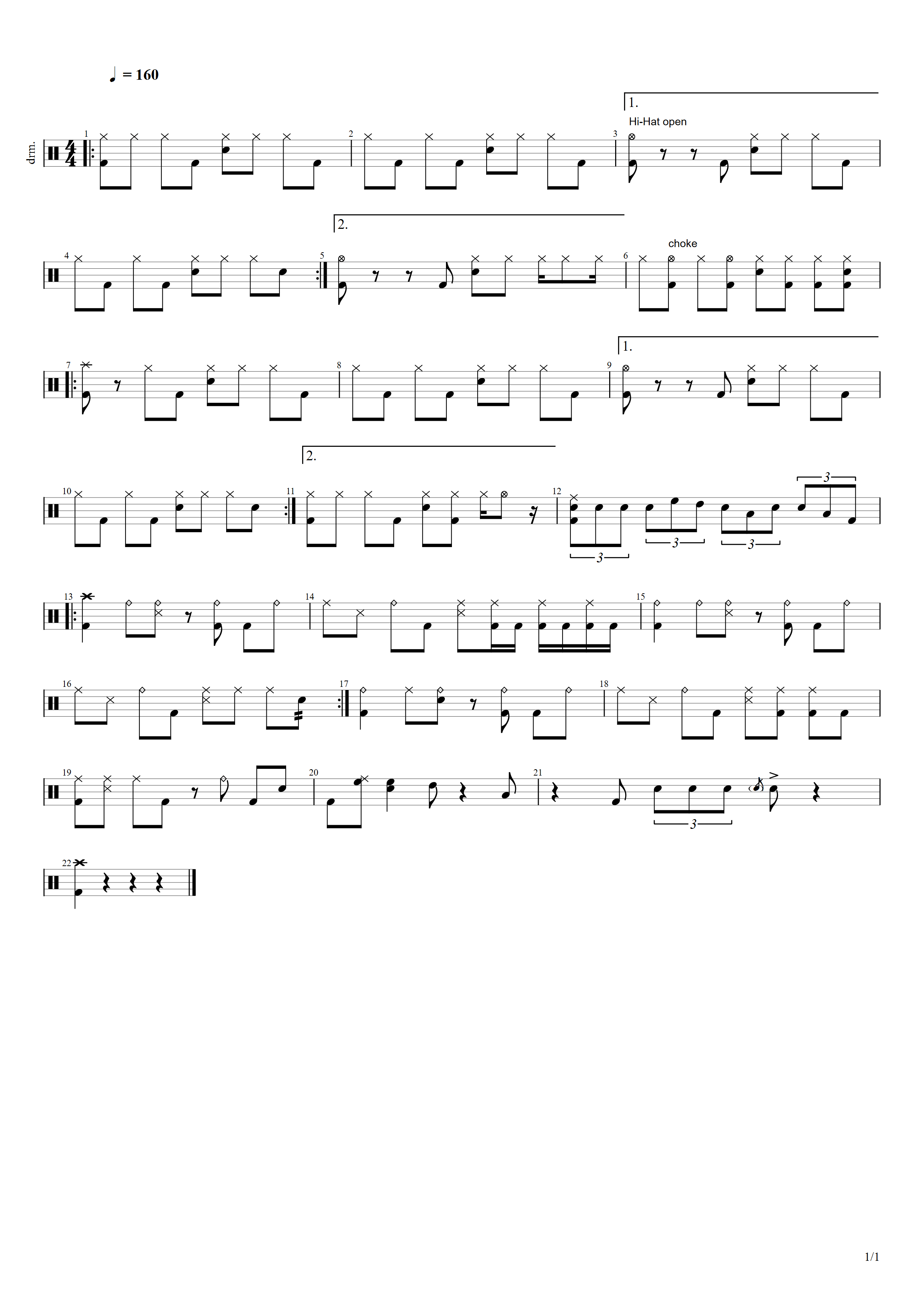 Demo Drum Pattern 02