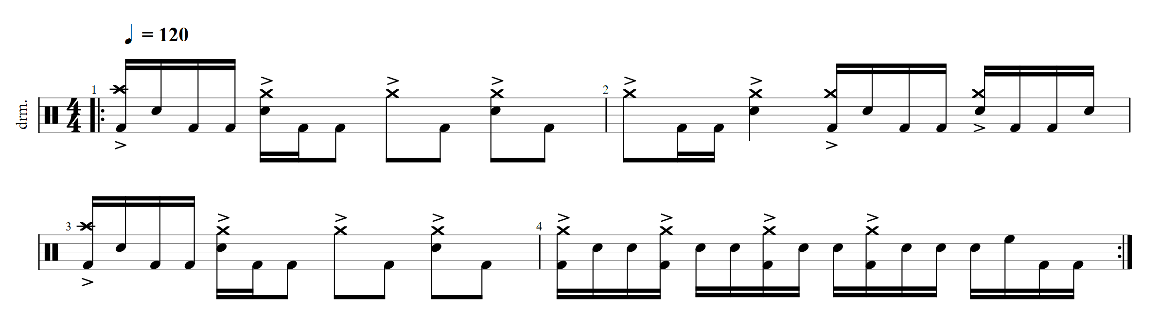 Demo Drum Pattern 05
